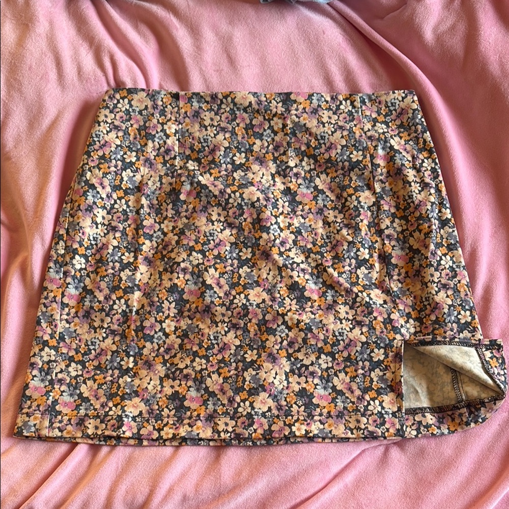 WILD FABLE Floral Print Women's Skirt PENCIL CASUAL NWOT